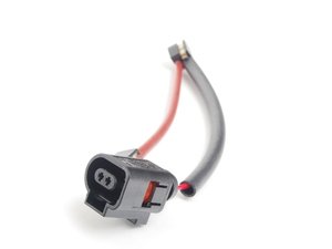 ES#3274447 - 95561236532 - Rear Brake Pad Wear Sensor - Priced Each - Left or right side fitment - Two required - Genuine Porsche - Porsche