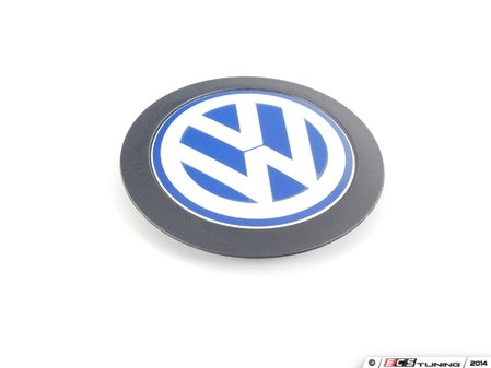 ES#11906 - 038103940F - VW Engine Cover Emblem - (NO LONGER AVAILABLE) - Replace your lost or broken emblem located on the engine cover. - Genuine Volkswagen Audi - 