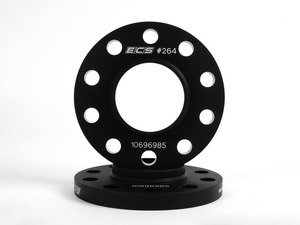ES#11310 - ECS#262KT - Wheel Spacer Kit - 10mm - Aluminum wheel spacer kit made specifically for your 5x120, 74.1mm center bore BMW. - ECS - BMW