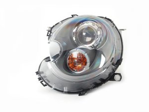 ES#2702864 - 63102347698 - Xenon Headlight Titanium Gray 25 W - Left   - For upgrade to xenon headlights, will need bought in pairs. - Genuine MINI - MINI