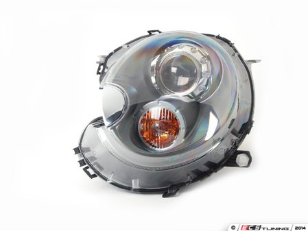 ES#2702864 - 63102347698 - Xenon Headlight Titanium Gray 25 W - Left   - For upgrade to xenon headlights, will need bought in pairs. - Genuine MINI - MINI