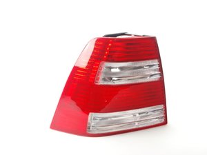 ES#314919 - 1JM945111 -  Late Sedan Tail Light - Left  - Tail light from 2004 - 2005 sedan models with red/clear/red/clear lenses - Genuine Volkswagen Audi - Volkswagen
