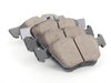 ES#3161611 - EUR853A - Front Euro Ceramic Brake Pad Set - Ceramic composite developed to meet low dust & noise requirements. Includes new brake pad wear sensors. - Akebono - Mercedes Benz