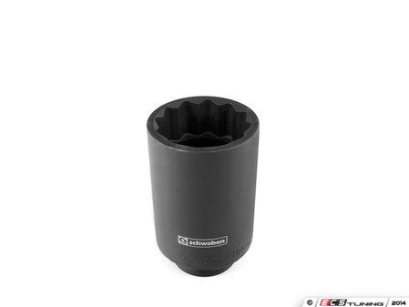 ES#2695620 - 003302SCH03A - Deep Well Impact Socket - 46mm - Ideal for many axle nuts and other high-torque fasteners - Schwaben - BMW