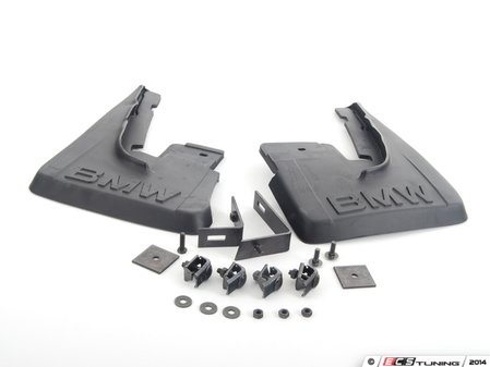 ES#187290 - 72609401168 - Splash Guard Set - Rear - (NO LONGER AVAILABLE) - Have your BMW stay cleaner longer, by installing a set of OEM mud flaps - Genuine BMW - 
