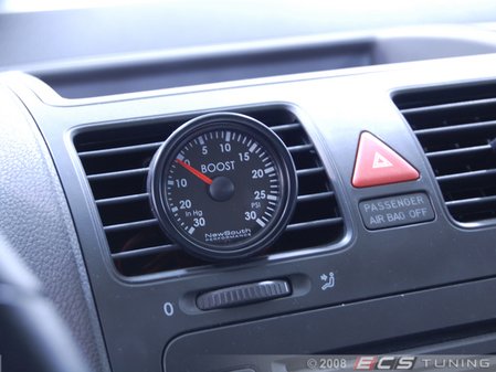 ES#1876792 - 1K0898098 - Angled Vent Pod Gauge Kit - An innovative way to monitor your boost, while keeping your eyes on the road - Assembled By ECS - Volkswagen