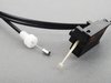 ES#92106 - 51247119986 - Bowden Cable - Trunk Lid - Located inside the trunk hatch lid - Genuine MINI - MINI