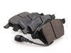 ES#2594083 - 8L0337PRFXS - Performance Front Brake Service Kit (312x25) - Featuring ECS GEOMET Drilled & Slotted rotors and Hawk HPS pads - Assembled By ECS - 