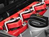 ES#2713403 - 002598ECS20KT - 2.0T Coil Pack Conversion Kit - Stage 2 - Includes wrinkle red conversion plate -w- red 2.0T coils and silver hold down kit - ECS - Audi Volkswagen