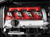 ES#2713403 - 002598ECS20KT - 2.0T Coil Pack Conversion Kit - Stage 2 - Includes wrinkle red conversion plate -w- red 2.0T coils and silver hold down kit - ECS - Audi Volkswagen