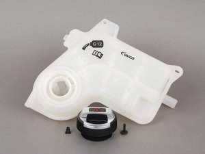 ES#2637205 - 8E0121403FKT3 - Expansion Tank Replacement Kit W/ R8 Coolant Cap - Install a brand new expansion tank with a new R8 polished aluminum cap and hardware - Assembled By ECS - Audi