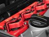 ES#2713407 - 002598ECS19KT - 2.0T Coil Pack Conversion Kit - Stage 2 - Includes wrinkle red conversion plate -w- red 2.0T coils and red hold down kit - ECS - Audi Volkswagen