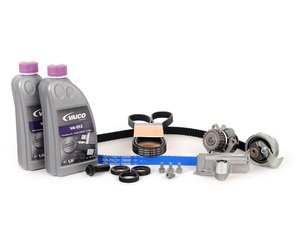 ES#2569782 - 06B198500KT - Ultimate Plus Timing Belt Kit - With Gates Racing Timing Belt - Looking for the best timing belt kit on the market? Look no further than ECS Tuning - Assembled By ECS - Audi