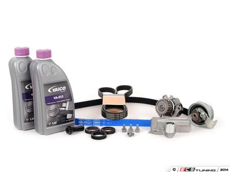ES#2569782 - 06B198500KT - Ultimate Plus Timing Belt Kit - With Gates Racing Timing Belt - Looking for the best timing belt kit on the market? Look no further than ECS Tuning - Assembled By ECS - Audi