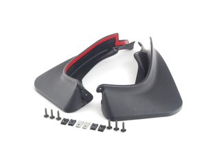 ES#196401 - 82160430736 - Rear Factory Mud Flaps / Splash Guards Contoured - Priced As Set - (NO LONGER AVAILABLE) - Defeat rocks and mud from rear of your MINI - Genuine MINI - 