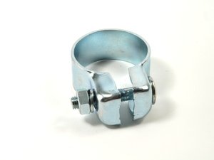 ES#7031 - 191253139A - Exhaust Clamp - Priced Each - Use new hardware with you new parts. 54.5mm - HJS - Volkswagen