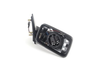 ES#304011 - 1H1857508A01C - Mirror Housing - Right - Satin Black mirror housing without glass - Genuine Volkswagen Audi - Volkswagen