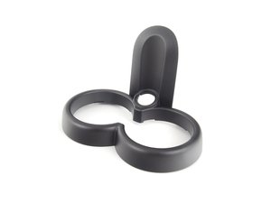 ES#2697788 - 51169812556 - Rear Cup Holder Upper Section - Top trim cover for the rear dual cup holder - Genuine MINI - MINI