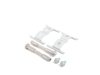 ES#414747 - 7L0698269A - Front Brake Caliper Hardware Kit - Necessary hardware when replacing your brake pads. Services both front calipers. - Genuine Volkswagen Audi - Audi Volkswagen