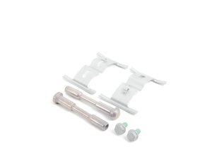 ES#414747 - 7L0698269A - Front Brake Caliper Hardware Kit - Necessary hardware when replacing your brake pads. Services both front calipers. - Genuine Volkswagen Audi - Audi Volkswagen