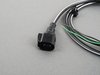 ES#1878192 - 5N0927903Q - Front ABS Sensor Wiring Harness - Right - Relays ABS sensor readings - Genuine Volkswagen Audi - Volkswagen