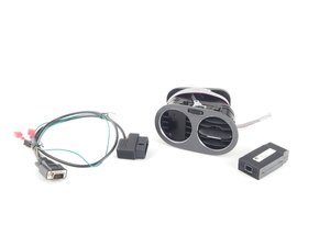 ES#2628290 - P3TIGLV - Integrated Digital Vent Gauge - red/White - (NO LONGER AVAILABLE) - Powerful plug-and-play multifunction display - pre-installed in an OEM dashboard vent! - P3 Gauges - 