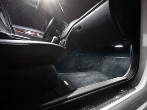 ES#2749025 - W204LEDFTWLKT - W204 LED Footwell Lighting Kit - Upgrade your footwell lights in your W204 C-Class, go from yellow to HID colored white in minutes - ZiZa - Mercedes Benz