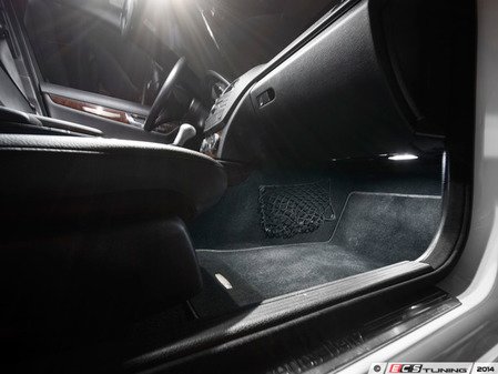 ES#2749025 - W204LEDFTWLKT - W204 LED Footwell Lighting Kit - Upgrade your footwell lights in your W204 C-Class, go from yellow to HID colored white in minutes - ZiZa - Mercedes Benz