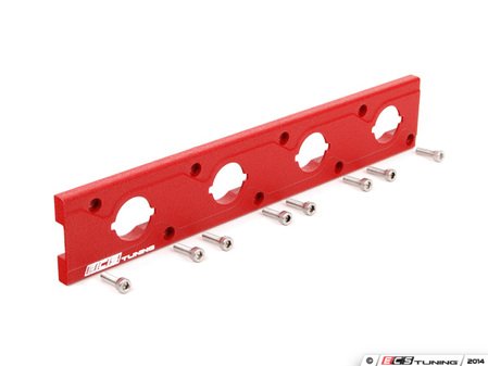 ES#2731572 - 002598ECS25KT - 2.0T Coil Pack Conversion Kit - Stage 1 - Includes wrinkle red conversion plate and stainless still hardware - ECS - Audi Volkswagen