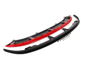 ES#2724140 - 5K0071600TKT - Front Lip Spoiler Kit - Tornado Red - (NO LONGER AVAILABLE) - Complete kit to install the center lower lip on you MkVI GTI - Genuine Volkswagen Audi - 