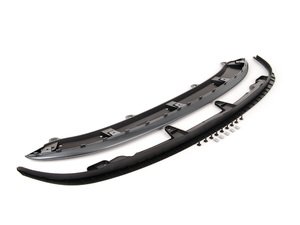 ES#2724143 - 5K0071600UKT - Front Lip Spoiler Kit - United Gray - (NO LONGER AVAILABLE) - Complete kit to install the center lower lip on you MkVI GTI - Genuine Volkswagen Audi - 