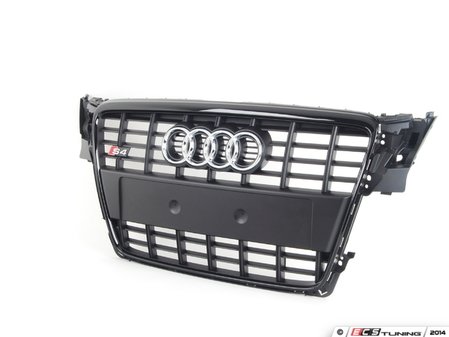 ES#2081109 - 8K0853651BVMZ - S4 Grille Assembly - Black - Clean up or change your look - Genuine Volkswagen Audi - Audi