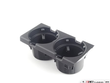 ES#2713550 - 51168217953 - Front Cup Holder Insert - Schwarz - Cup holder insert that fits into the center console - Bremmen Parts - BMW