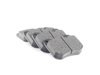 ES#2081257 - 94435195102 - Front Brake Pad Set - OE compound brake pads - includes shims - Textar - Porsche