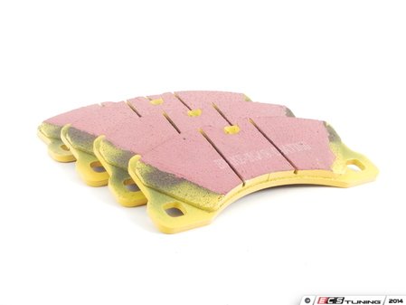 ES#2070851 - DP41835R - YellowStuff Performance Brake Pad Set - EBC's premium sport street pad that offers high friction levels and heat fade resistance - EBC - Volkswagen Porsche