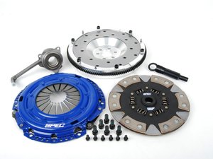 ES#2569454 - SV873H-2ALKT -  Stage 2+ Clutch Kit - Aluminum Flywheel (9lbs) - Endurance clutch holds up to 450 FT LBS TQ - Spec Clutches - Volkswagen