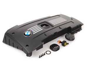 ES#2581836 - E9XCOVERKT - Engine Cover Kit - Keep your engine compartment looking brand new - Genuine BMW - BMW