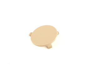 ES#83199 - 51167055754 - Center Console Trim Plug - Beige - Covers the mounting screws on the center console - Genuine BMW - BMW