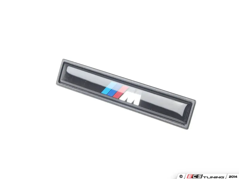 Genuine BMW - 51132264666 - Door Molding ///M Badge (51-13-2-264-666) 