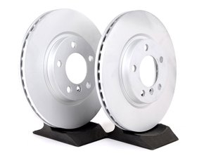 ES#2765988 - 34119804829KT3 - Front Brake Rotors - Pair 12.08" (307x24) - New brake rotors to restore your stopping power in your MINI. - Meyle - MINI