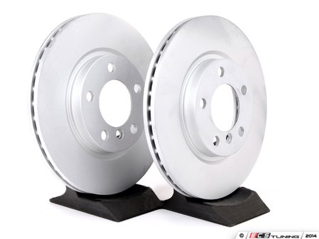ES#2765988 - 34119804829KT3 - Front Brake Rotors - Pair 12.08" (307x24) - New brake rotors to restore your stopping power in your MINI. - Meyle - MINI