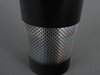 ES#256707 - 80902149943 - BMW Carbon Effect Travel Mug - (NO LONGER AVAILABLE) - Black with a silver carbon ring - Genuine BMW - 