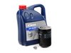 ES#2731735 - MK44C3KKT2 -  Oil Service Kit - Includes large Mann oil filter and Vaico 5w-40 oil - Assembled By ECS - Audi Volkswagen