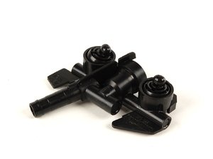 ES#170530 - 61674290867 - E46 Headlight Washer Spray Nozzle - Left - Located at the end of the telescopic nozzle - Genuine BMW - BMW