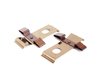 ES#59565 - 34111164082 - Pad Mounting Hardware Set - For use with a pair of E31 Brembo 4-piston calipers - Genuine BMW - BMW