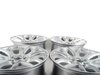 ES#2702524 - 3S1981CKT - 19" 0.01 - Set Of Four - 19"x8.5" ET42 / 19"x9.5" ET40 5x112 - Silver/Cut - 3SDM - Audi Volkswagen