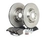 ES#2702170 - 1K0615301M - Front Brake Service Kit - Featuring OE Palenga front rotors and ECS DD23 ceramic pads. - Assembled By ECS - Volkswagen
