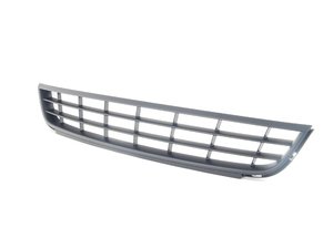 ES#2085972 - 5C68536779B9 - Lower Center Grille - Satin Black - Replace broken or missing grilles - Genuine Volkswagen Audi - Volkswagen