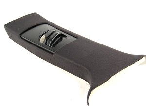 ES#114430 - 51438259819 - Black Upper B-Pillar Trim - Left - Replacement interior B-pillar trim - Genuine BMW - BMW