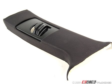 ES#114430 - 51438259819 - Black Upper B-Pillar Trim - Left - Replacement interior B-pillar trim - Genuine BMW - BMW